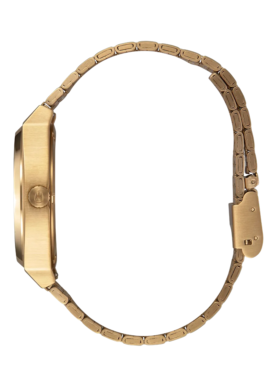 Nixon Rolling Stones Time Teller Watch - Gold Gold