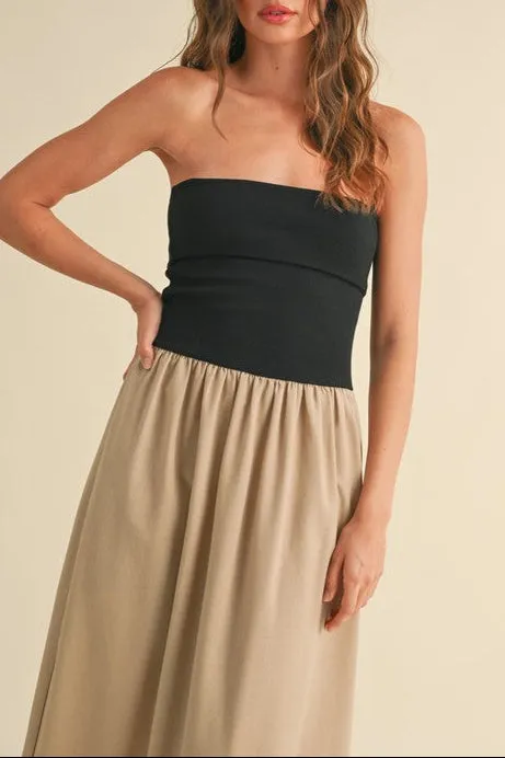 Nova Two Tone Dress