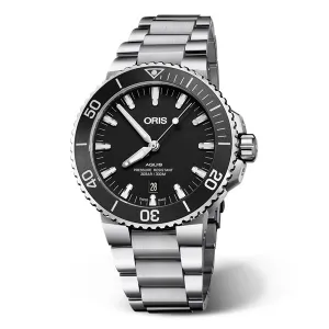 Oris Aquis Date - Black Dial