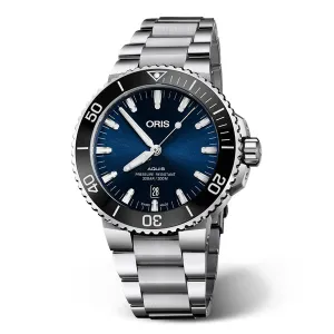 Oris Aquis Date - Blue Dial