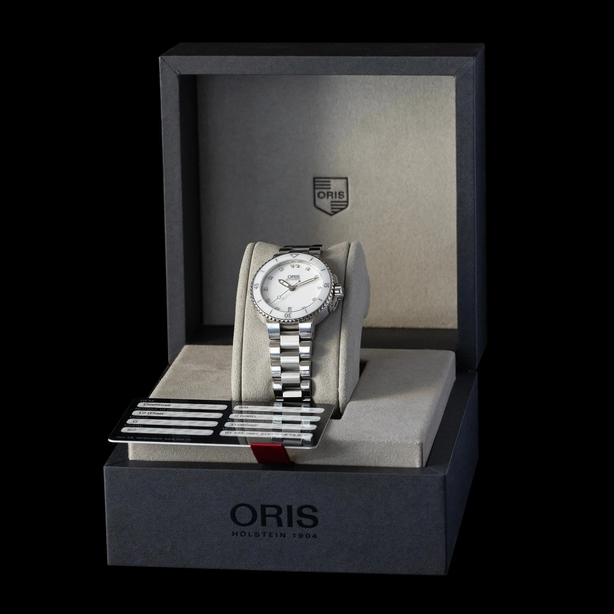 Oris - Aquis Date Diamonds 36mm