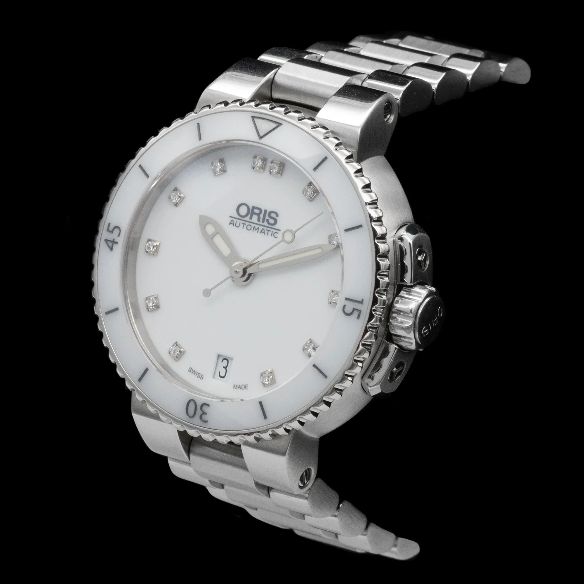 Oris - Aquis Date Diamonds 36mm