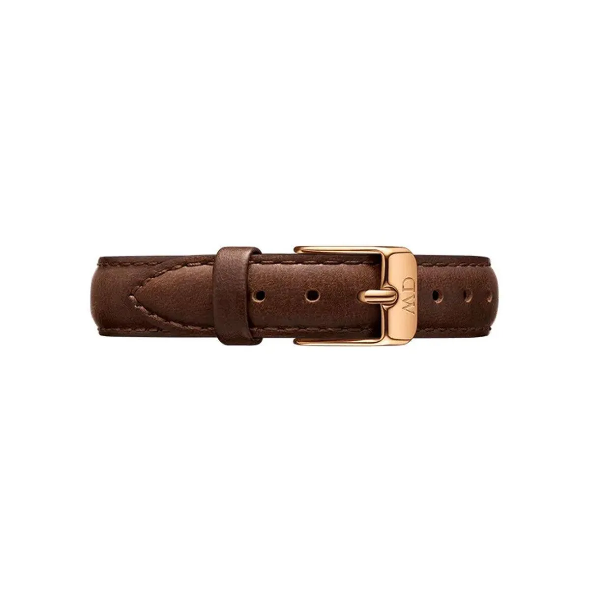 Petite 12mm Bristol Brown Leather Watch Strap
