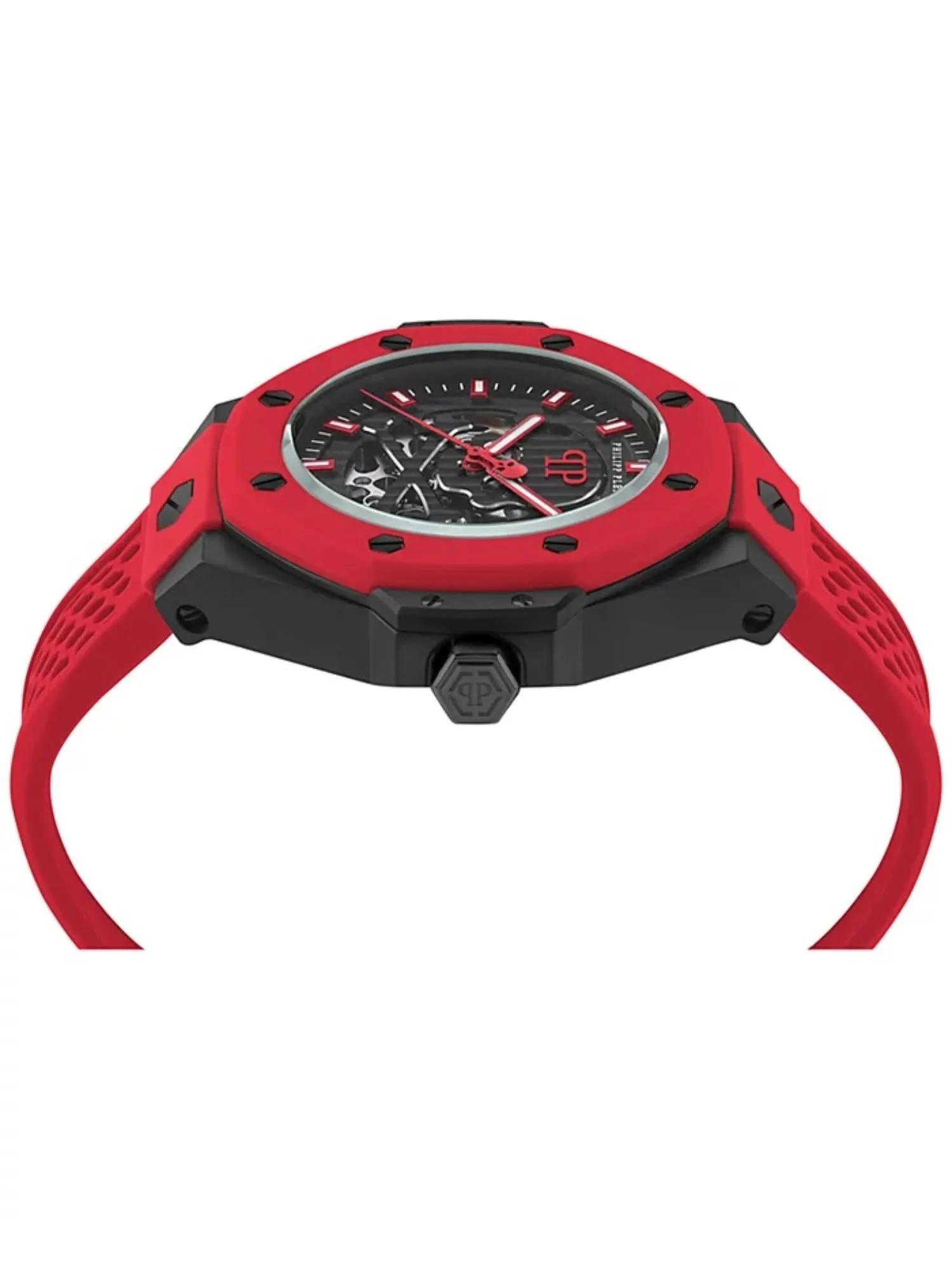 Philipp Plein Men 46 mm Size Black Dial Analog Watch - PWPFA0524
