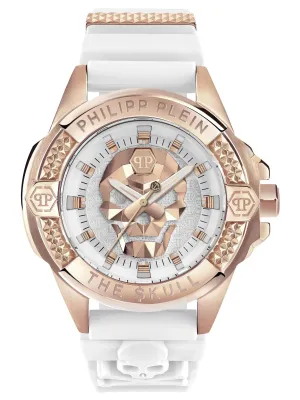 Philipp Plein Unisex 44 mm Size White Dial Analog Watch - PWAAA2224