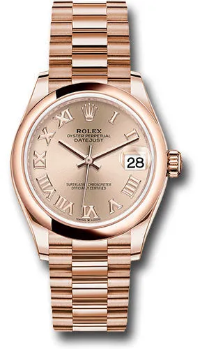 Rolex Everose Gold Datejust 31mm Watch 278245 rsrp