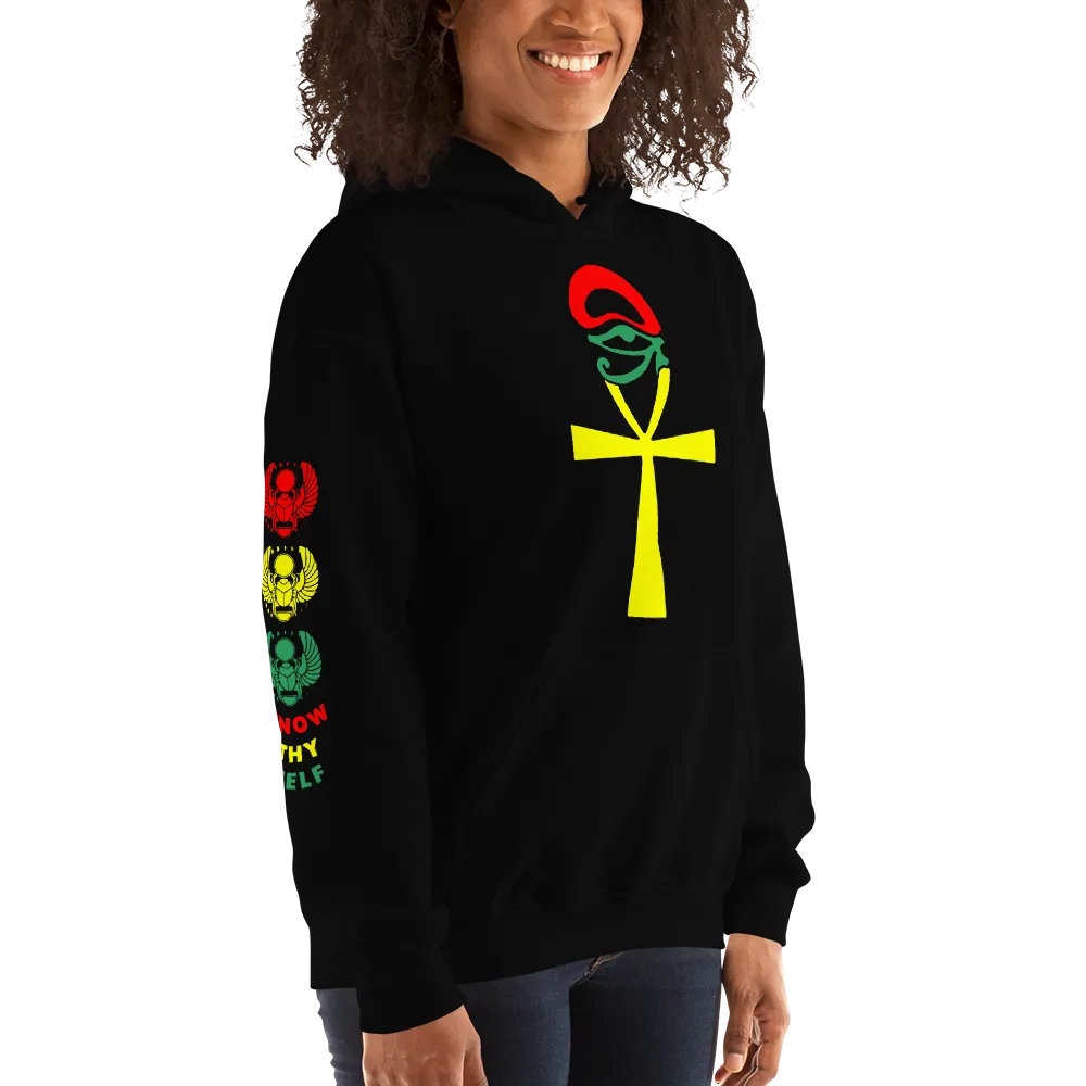 ROYAL. | Urban Resort | KNOW THYSELF ANKH & EYE Unisex Heavy Blend Hoodie & Tee Variety NU AFRIQUE
