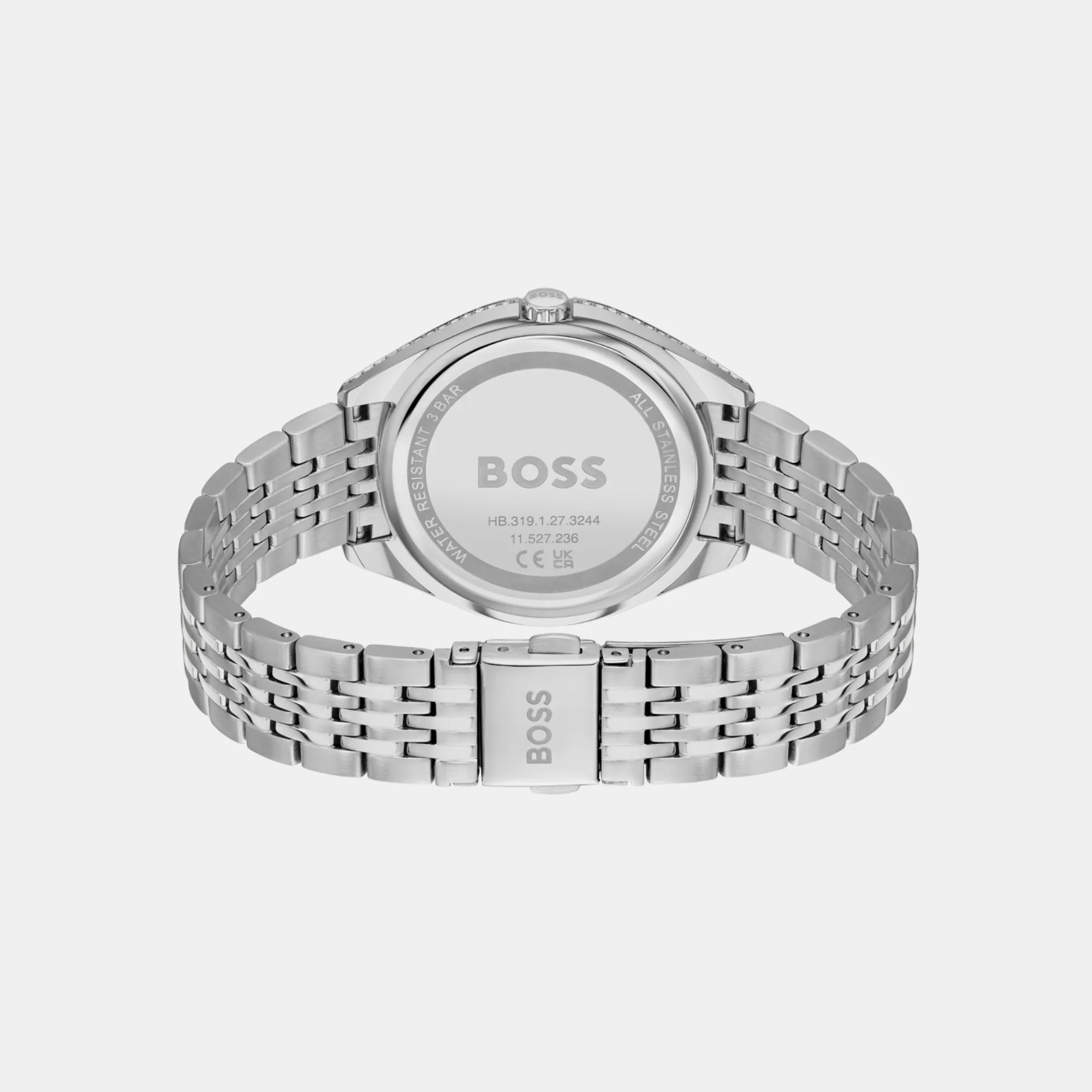 Saya Women Silver Chronograph Stainless Steel Watch 1502640