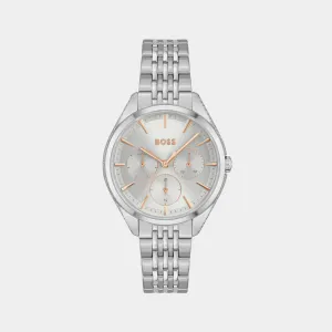Saya Women Silver Chronograph Stainless Steel Watch 1502640