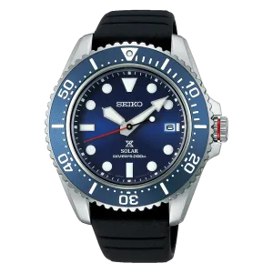 Seiko Gents Blue Solar 200m Diver's Watch