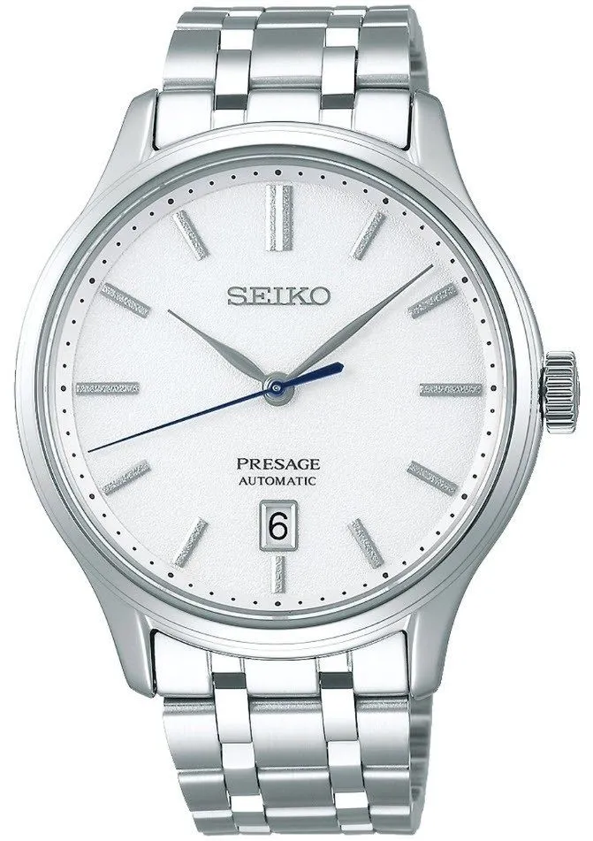 Seiko Presage Gents Automatic Watch With A Stainless Steel Bracelet