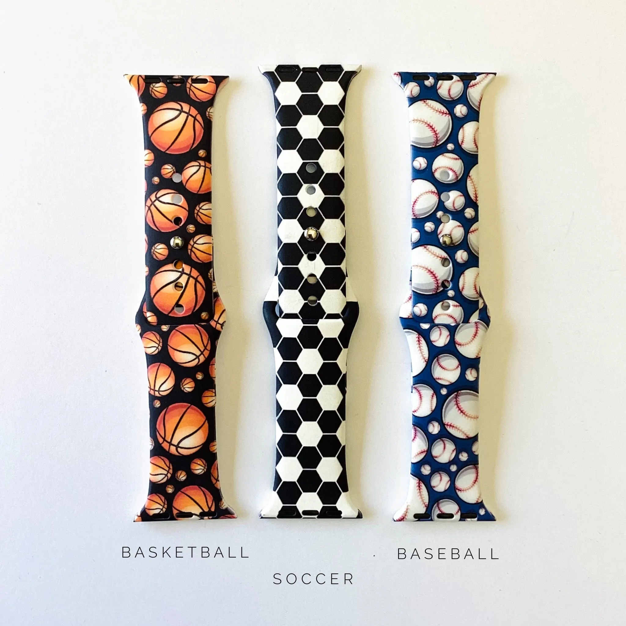 Silicone Apple Watch Band - Sports Collection