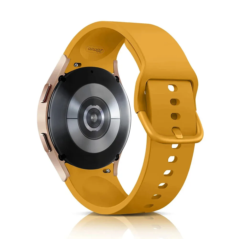 Silicone Strap For Samsung Galaxy Watch 7 6 5 4 44mm 40mm pro 45mm Sport 20mm Watchband Bracelet Galaxy Watch6 Classic 43mm 47mm