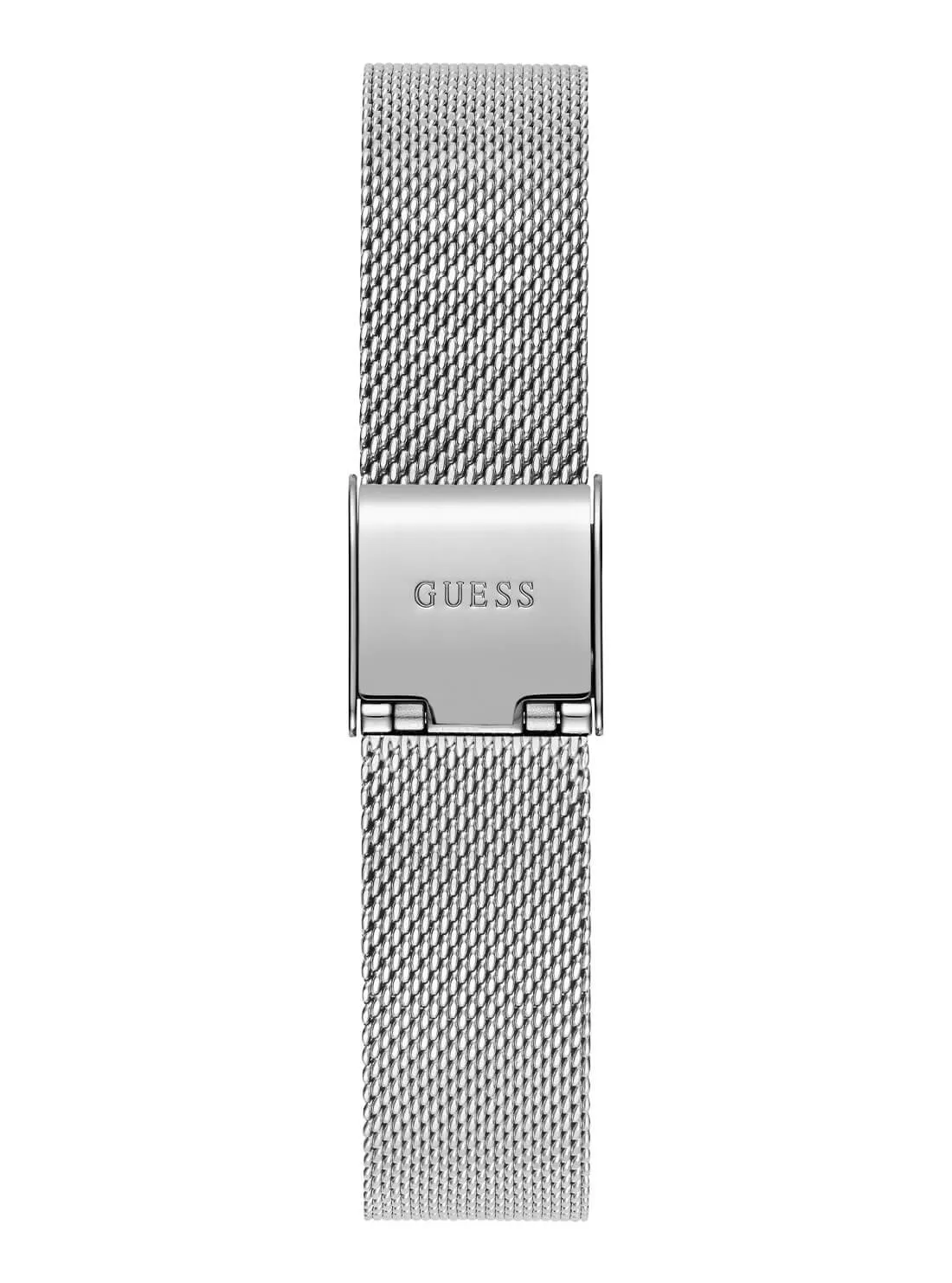 Silver Mini Iconic Glitz Mesh Watch