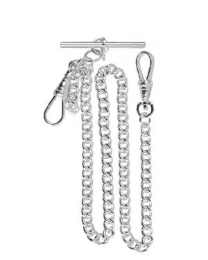 Silver Pocket Watch Chain