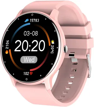 Smart Watches for Android iOS Phones, EBAKIN Smartwatch with Touch Screen, IP67 Waterproof Fitness Trackers with Heart Rate Monitor BP/SP02 Monitor Sleep Monitor, Activity Watch for Men Women
