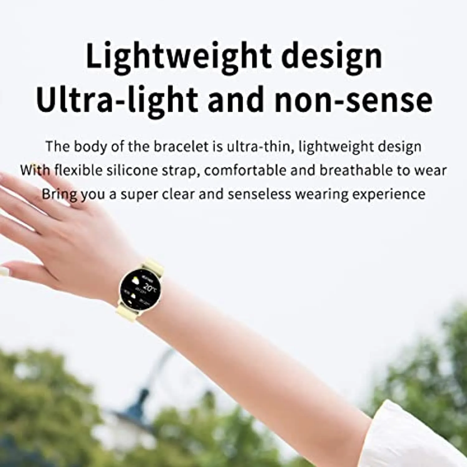 Smart Watches for Android iOS Phones, EBAKIN Smartwatch with Touch Screen, IP67 Waterproof Fitness Trackers with Heart Rate Monitor BP/SP02 Monitor Sleep Monitor, Activity Watch for Men Women