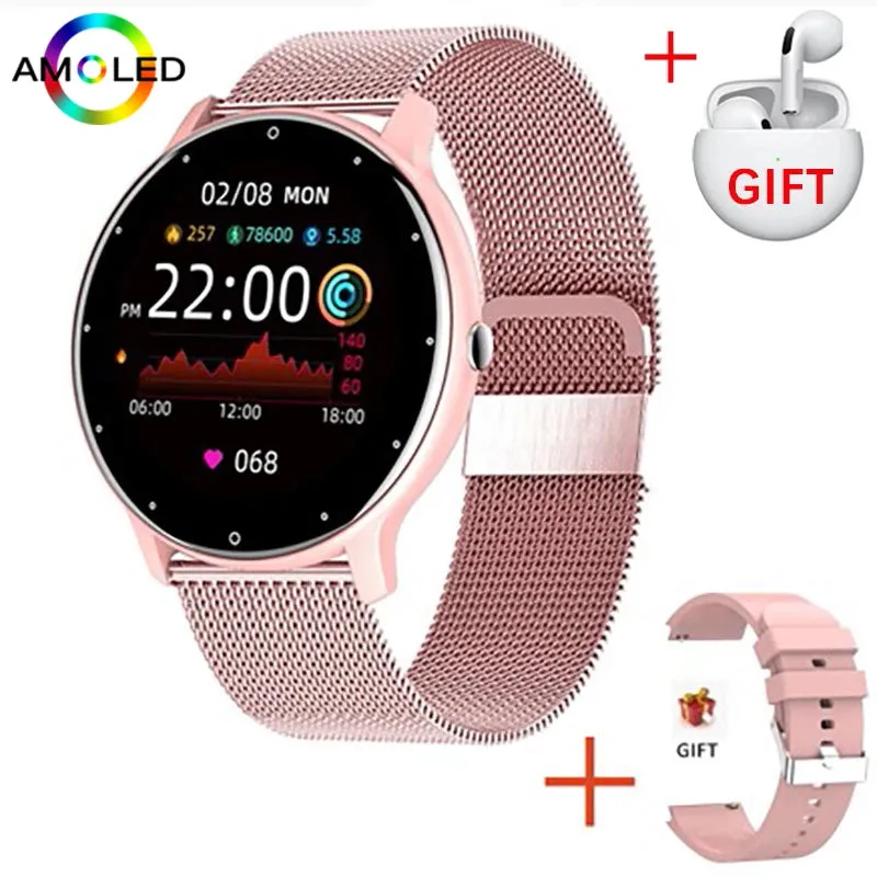 Smartwatch 2025: Real-time Activity & Heart Rate Monitor