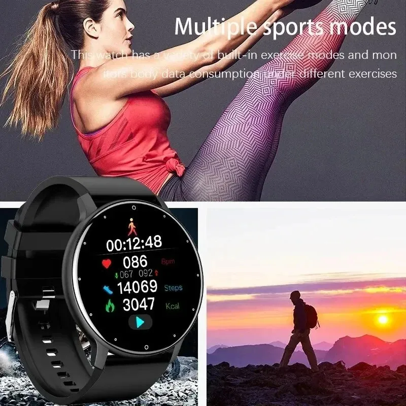 Smartwatch 2025: Real-time Activity & Heart Rate Monitor