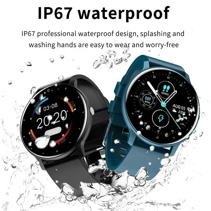 Smartwatch 2025: Real-time Activity & Heart Rate Monitor