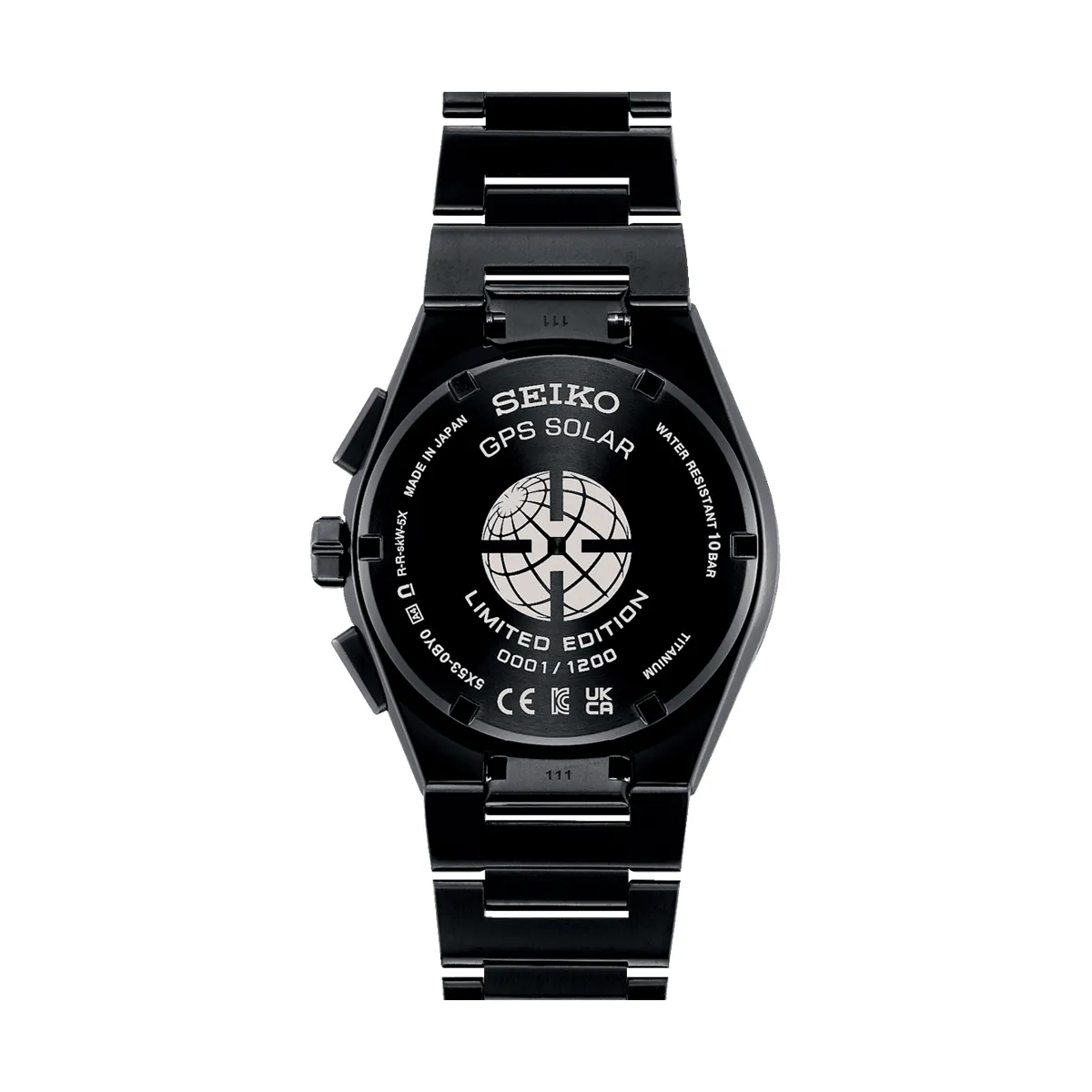 SSH127J - Limited Edition Mens GPS Solar Titanium Watch