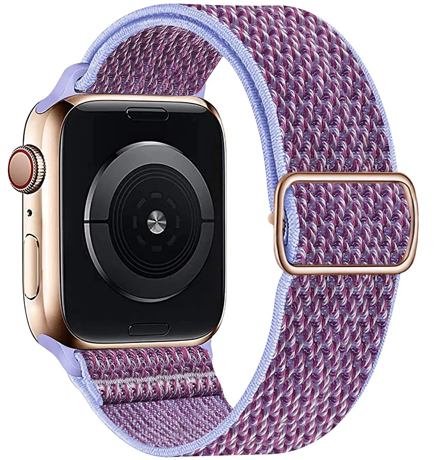 Strap for Apple Watch Ultra 2 Band 44mm 40mm 45mm 41mm 38mm 42mm 49mm Elastic Nylon Loop Bracelet iWatch Series 9 8 SE 7 6 5 4 3