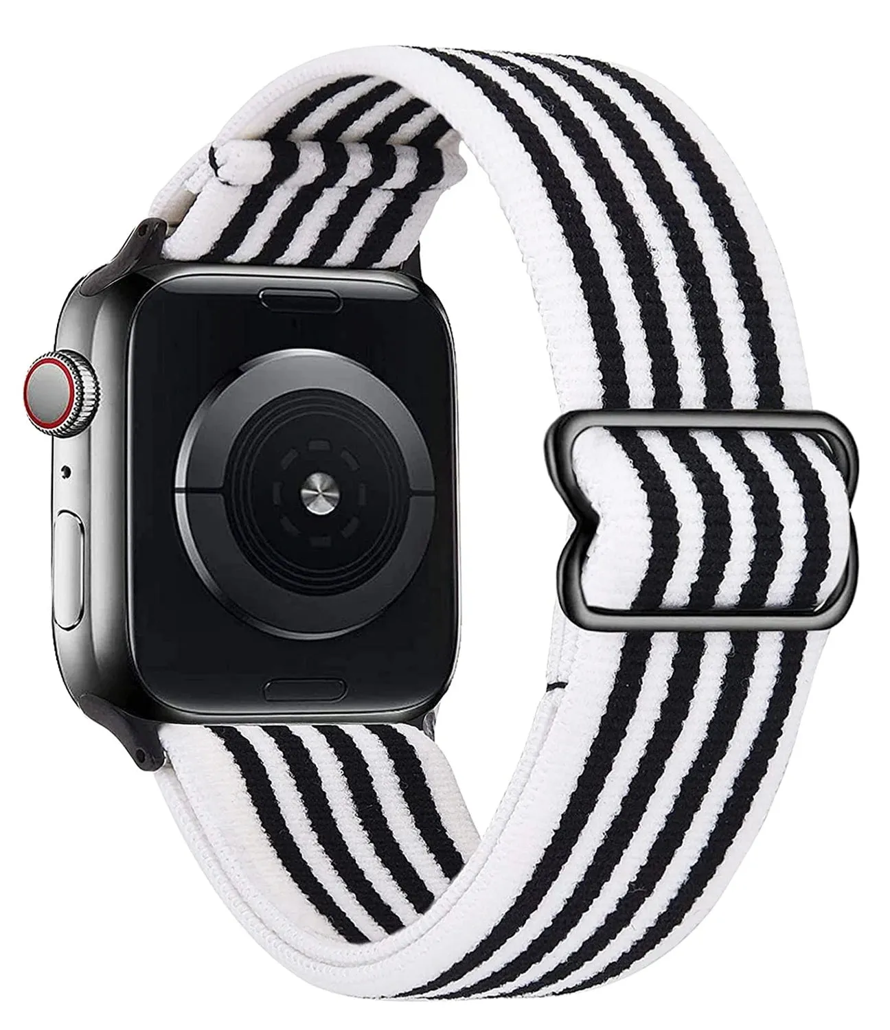 Strap for Apple Watch Ultra 2 Band 44mm 40mm 45mm 41mm 38mm 42mm 49mm Elastic Nylon Loop Bracelet iWatch Series 9 8 SE 7 6 5 4 3