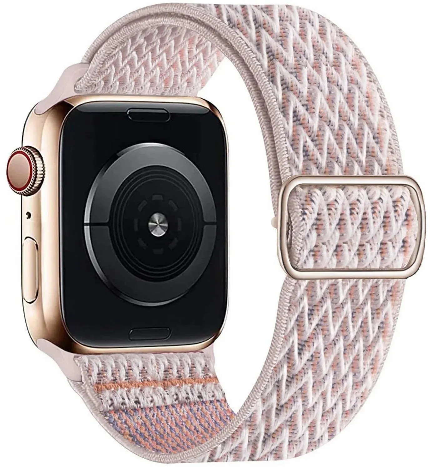 Strap for Apple Watch Ultra 2 Band 44mm 40mm 45mm 41mm 38mm 42mm 49mm Elastic Nylon Loop Bracelet iWatch Series 9 8 SE 7 6 5 4 3
