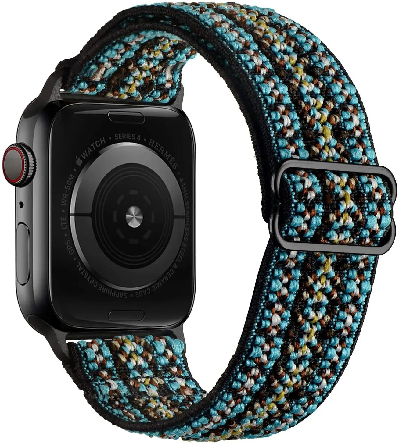 Strap for Apple Watch Ultra 2 Band 44mm 40mm 45mm 41mm 38mm 42mm 49mm Elastic Nylon Loop Bracelet iWatch Series 9 8 SE 7 6 5 4 3