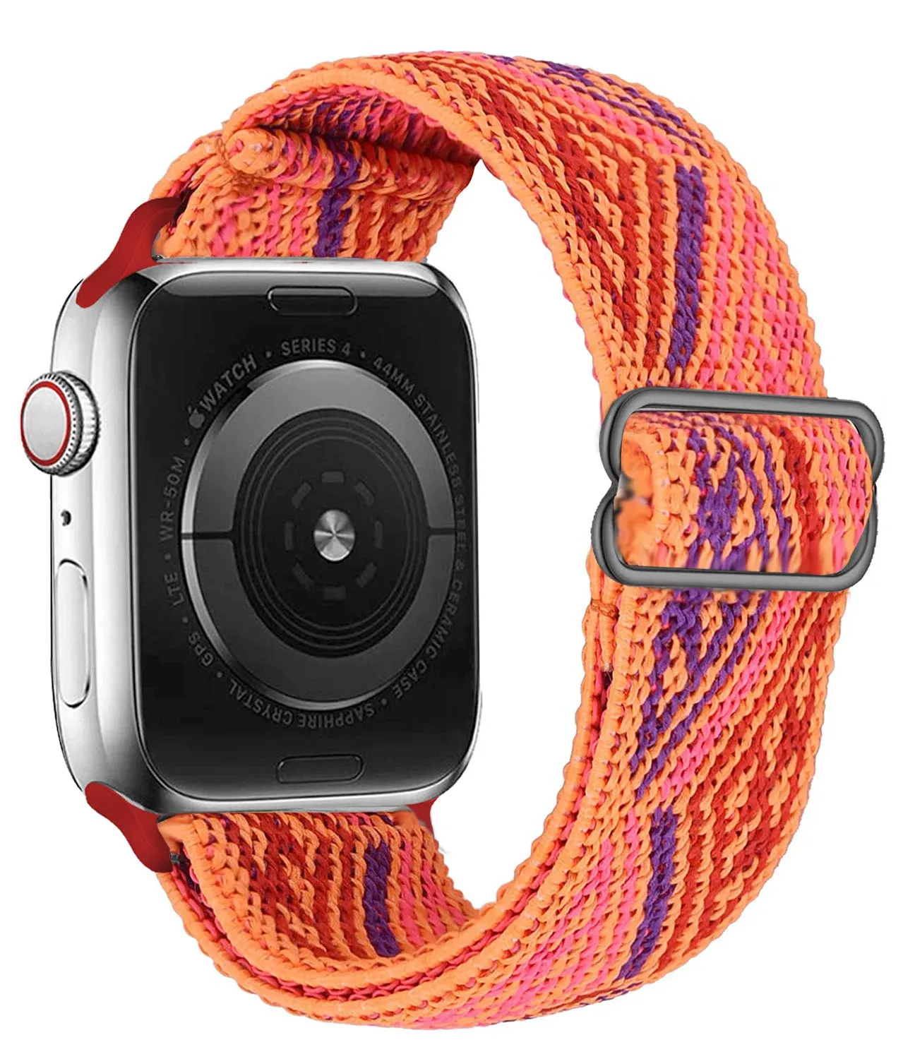 Strap for Apple Watch Ultra 2 Band 44mm 40mm 45mm 41mm 38mm 42mm 49mm Elastic Nylon Loop Bracelet iWatch Series 9 8 SE 7 6 5 4 3