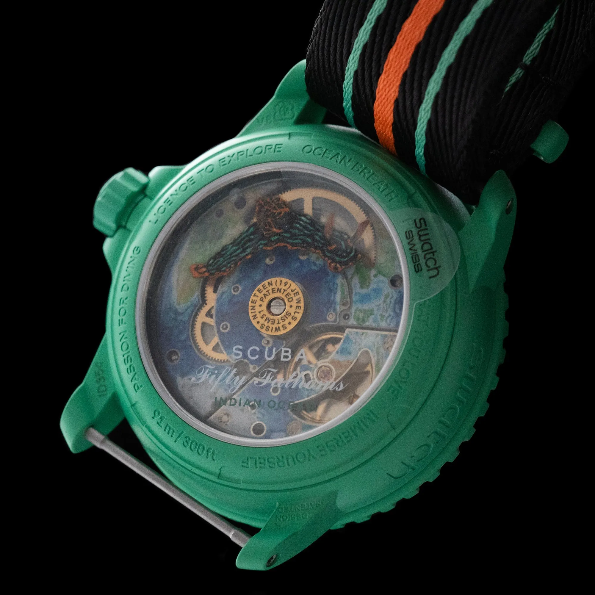 Swatch x Blancpain - 2023 Scuba Fifty Fathoms 'Indian Ocean'