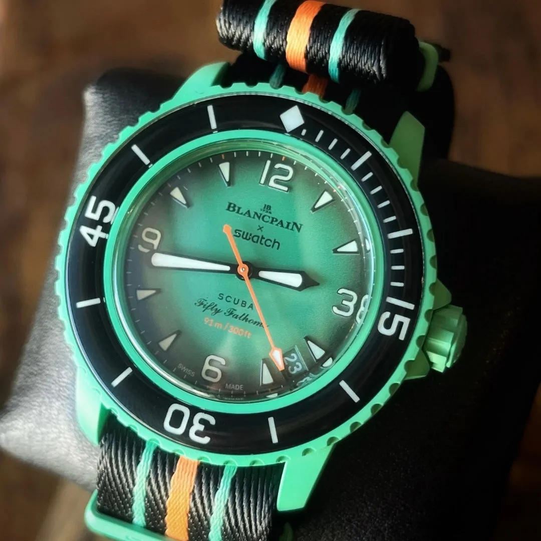 Swatch x Blancpain - 2023 Scuba Fifty Fathoms 'Indian Ocean'