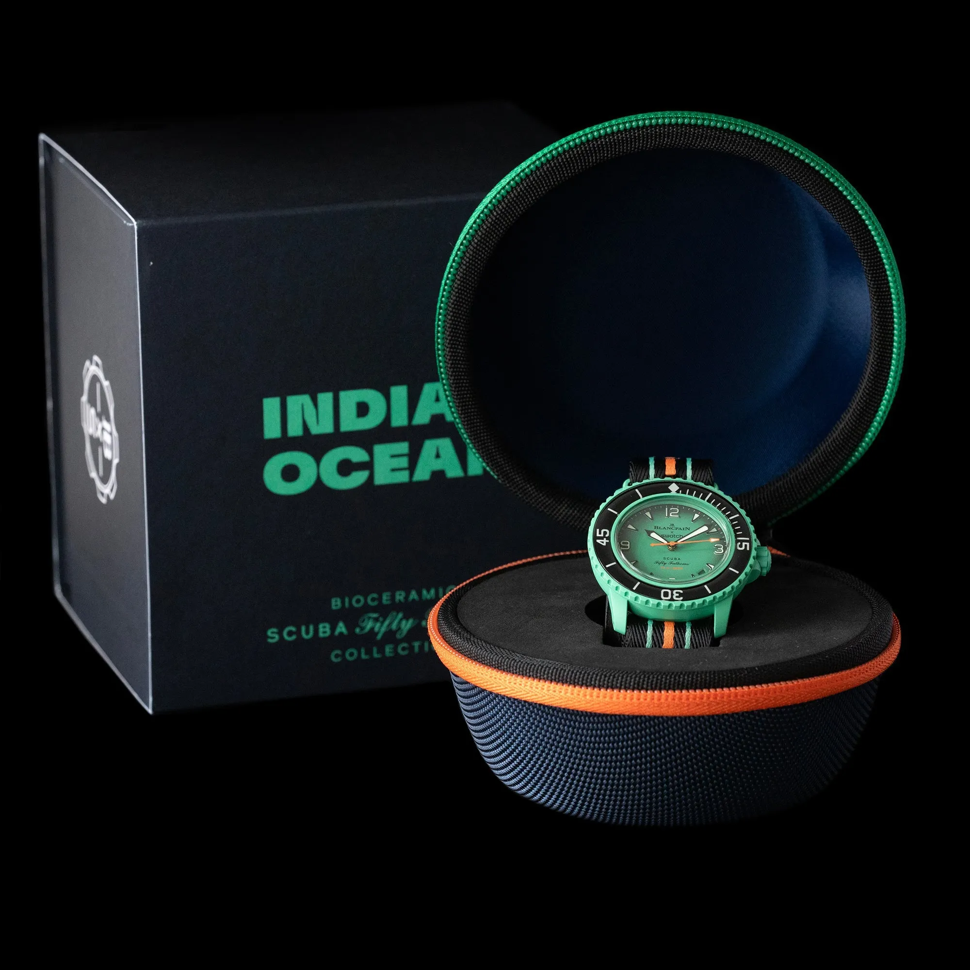 Swatch x Blancpain - 2023 Scuba Fifty Fathoms 'Indian Ocean'