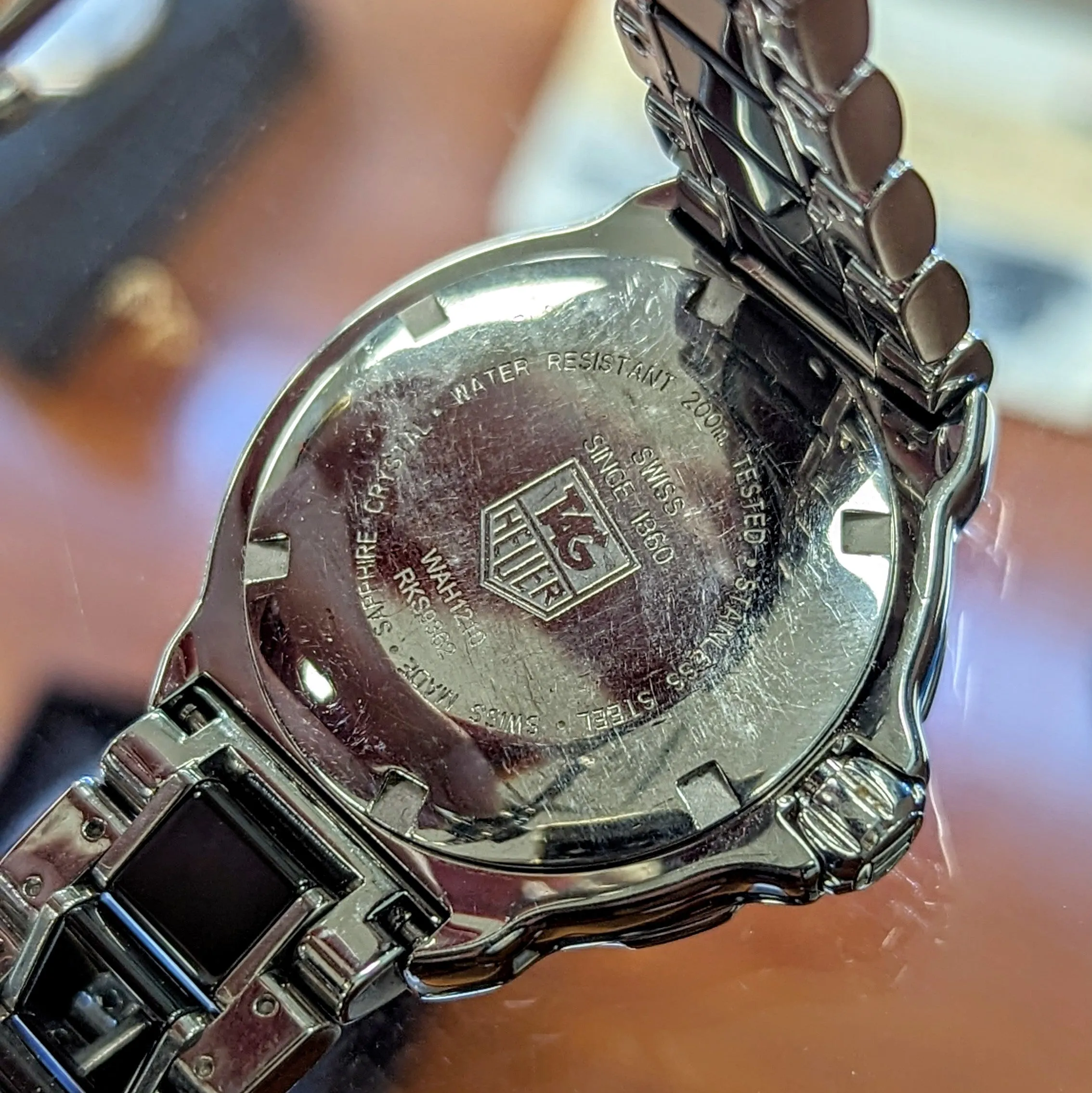 TAG HEUER Formula 1 Watch Date Indicator Ref. WAH1210 35mm Quartz Wristwatch Steel & Ceramic