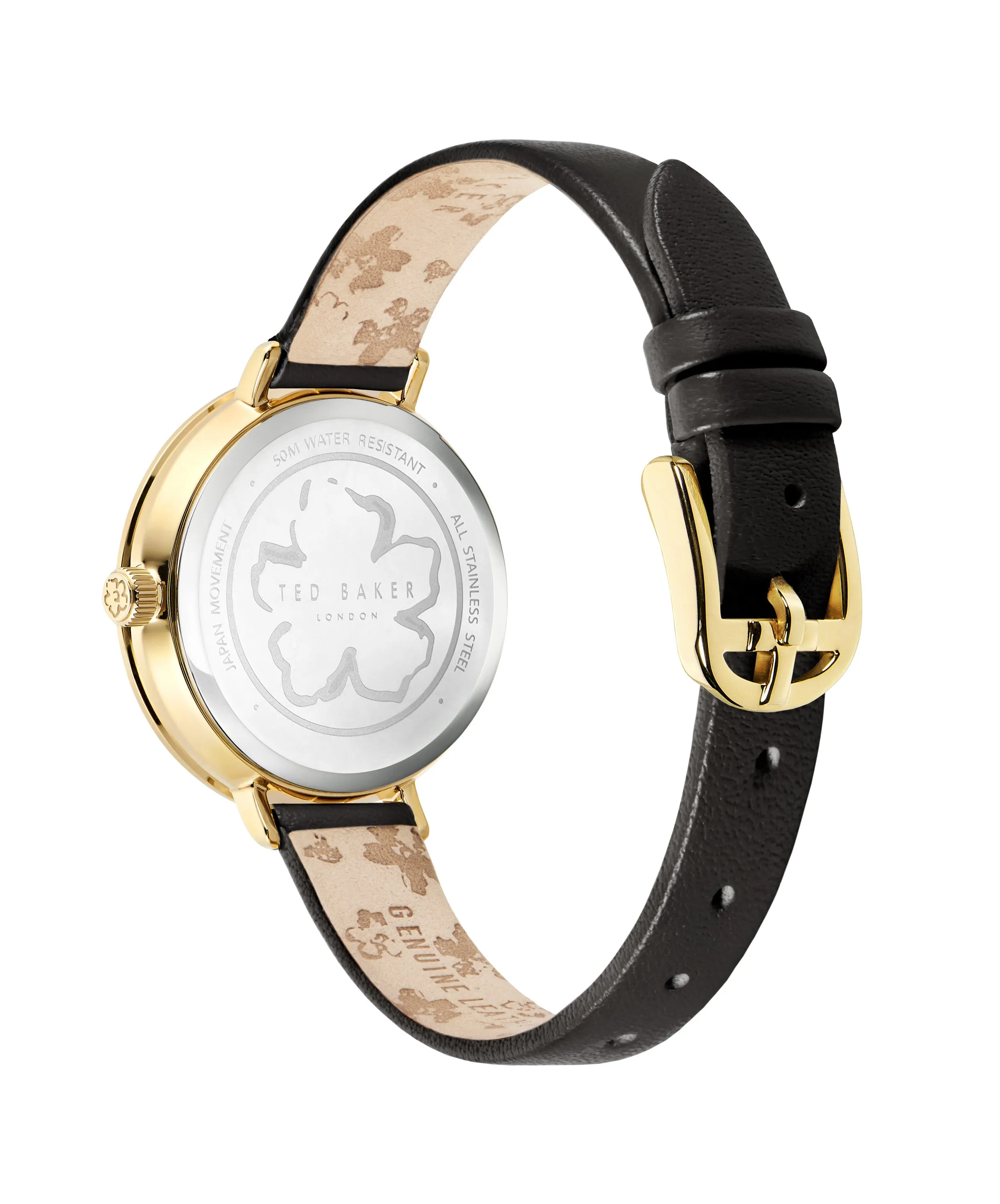 Ted Baker Gold-Tone Dial Women Watch - BKPAMF205