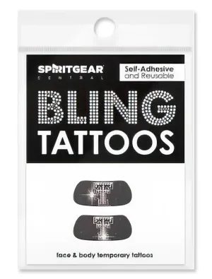 Texas Tech Glitter Double T Eye Blacks