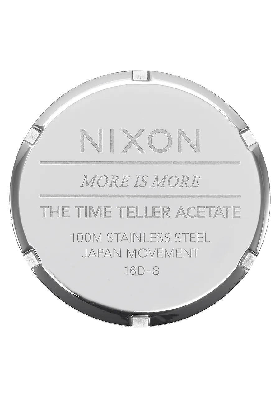 Time Teller Acetate - Pink / Silver