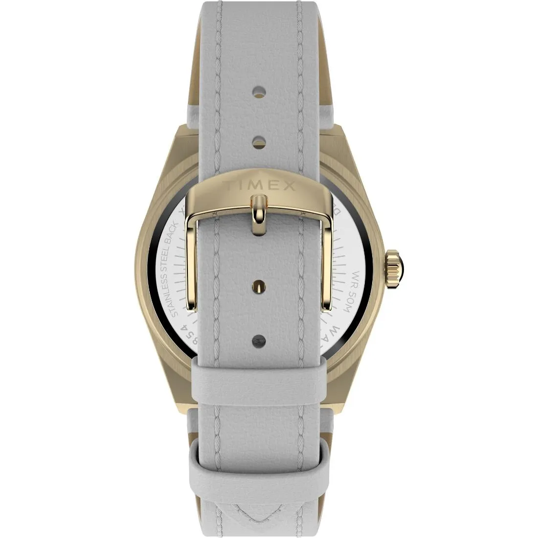 Timex Women 38 mm Size White Dial Analog Watch -TW2V80500