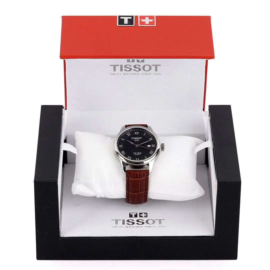 Tissot Lelode Powermatic 80 Automatic Brown Leather Watch