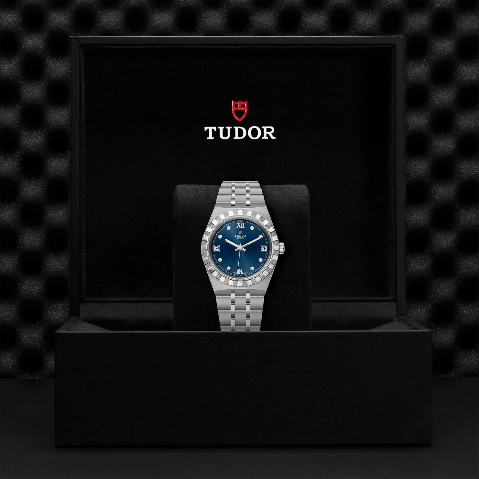 TUDOR Royal Blue Diamond Dial 34mm
