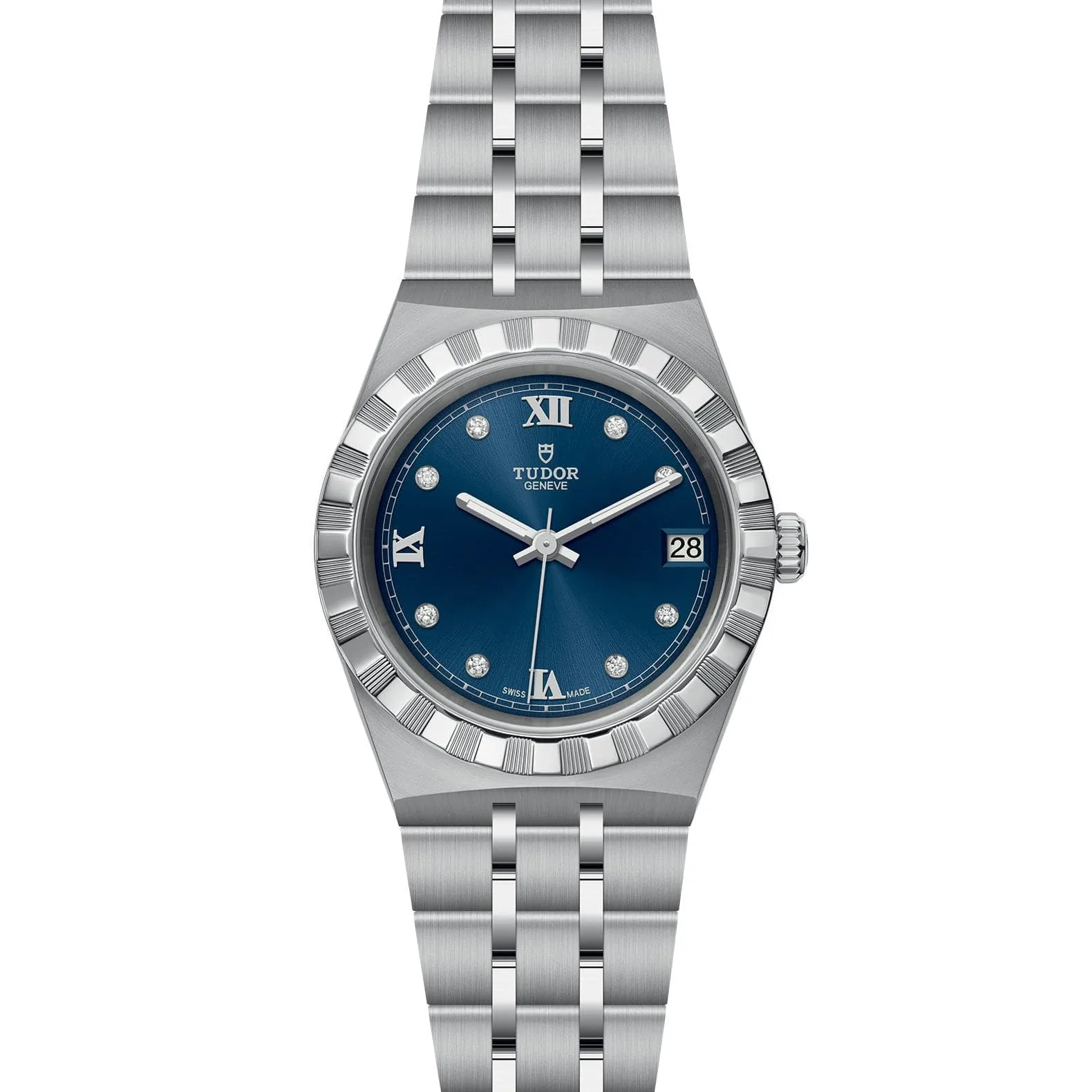 TUDOR Royal Blue Diamond Dial 34mm