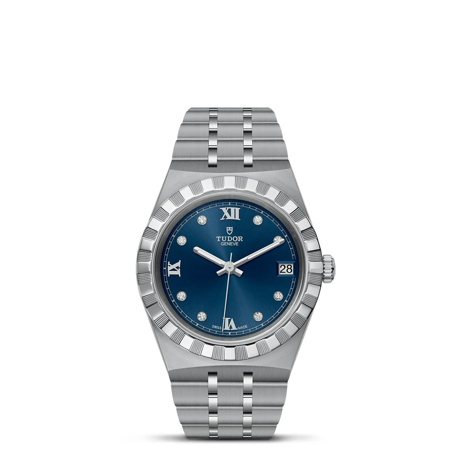 TUDOR Royal Blue Diamond Dial 34mm