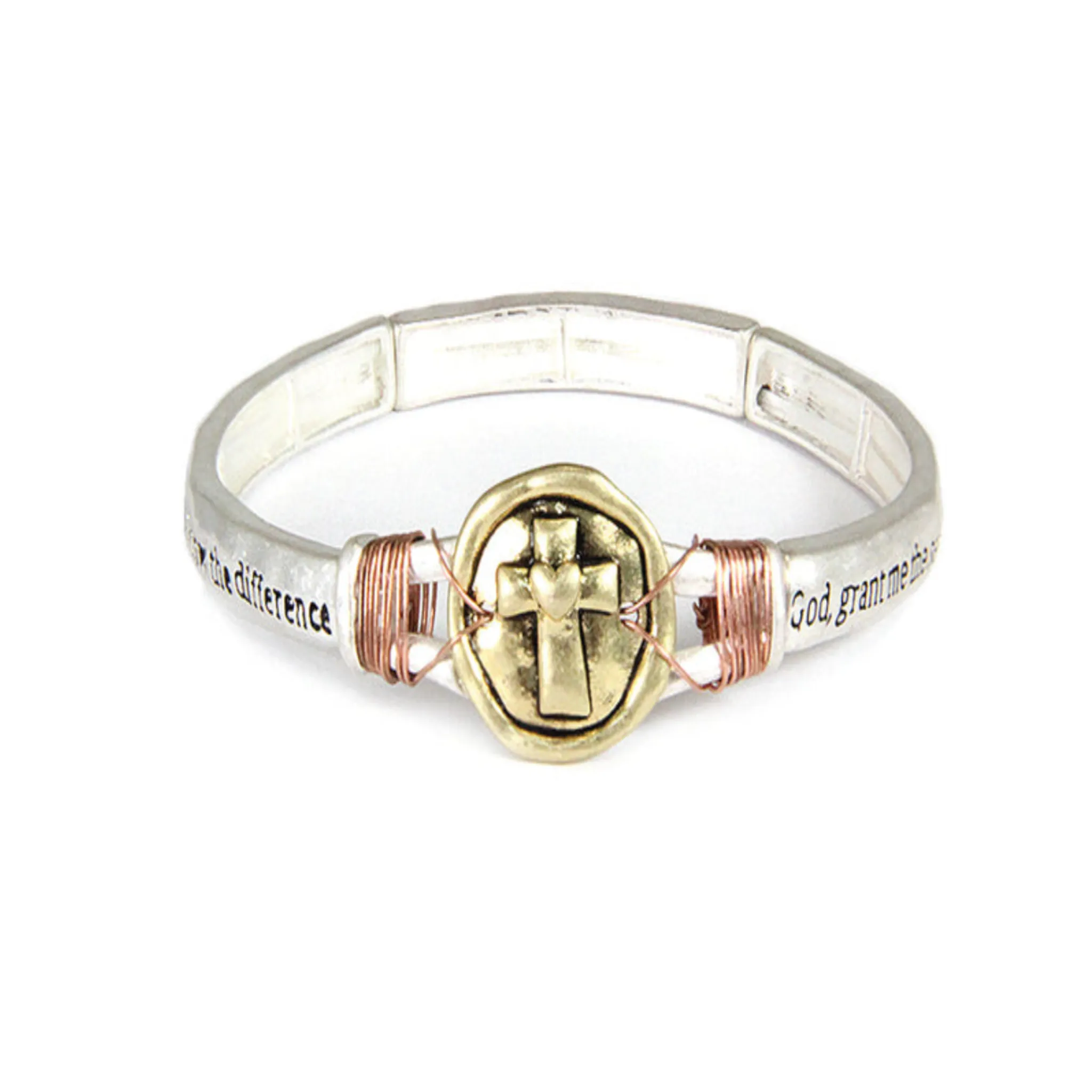 TWO TONE BLESSING BRACELETS