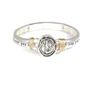 TWO TONE BLESSING BRACELETS