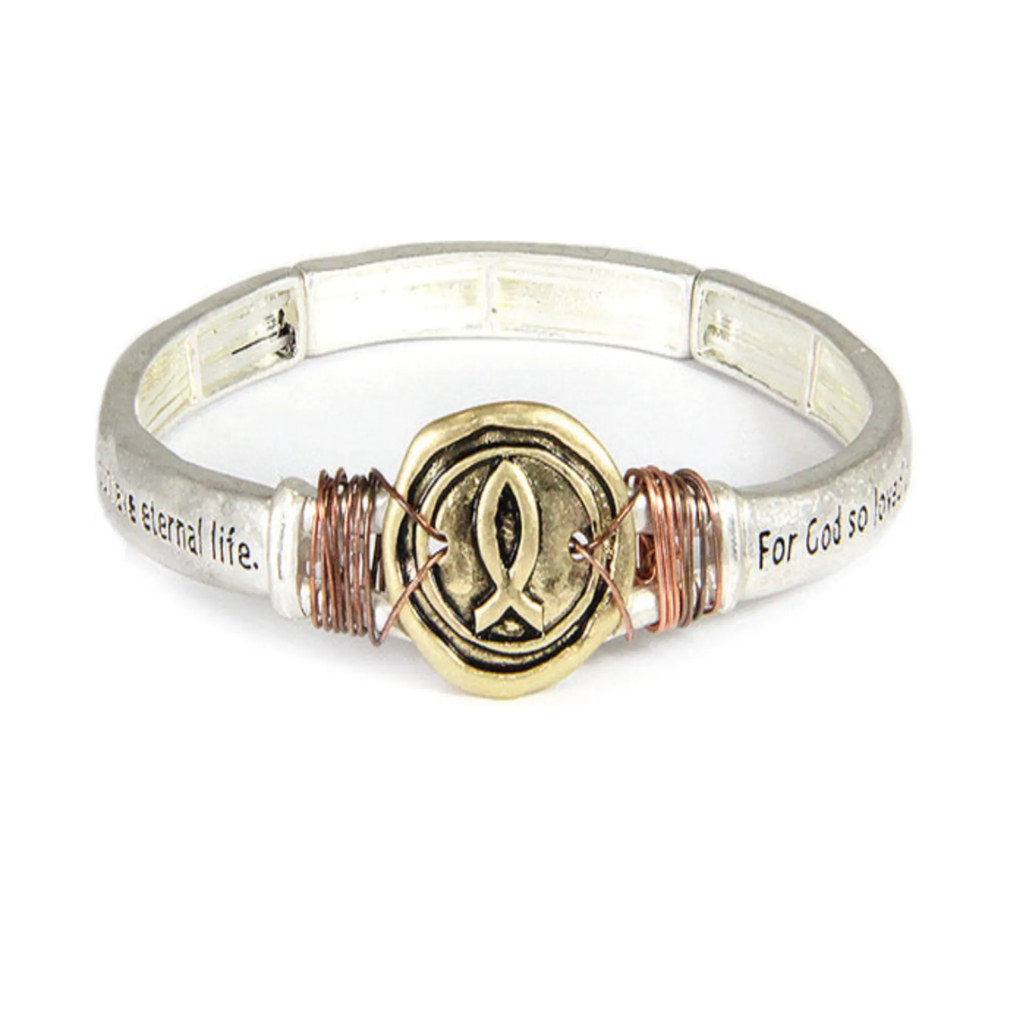 TWO TONE BLESSING BRACELETS