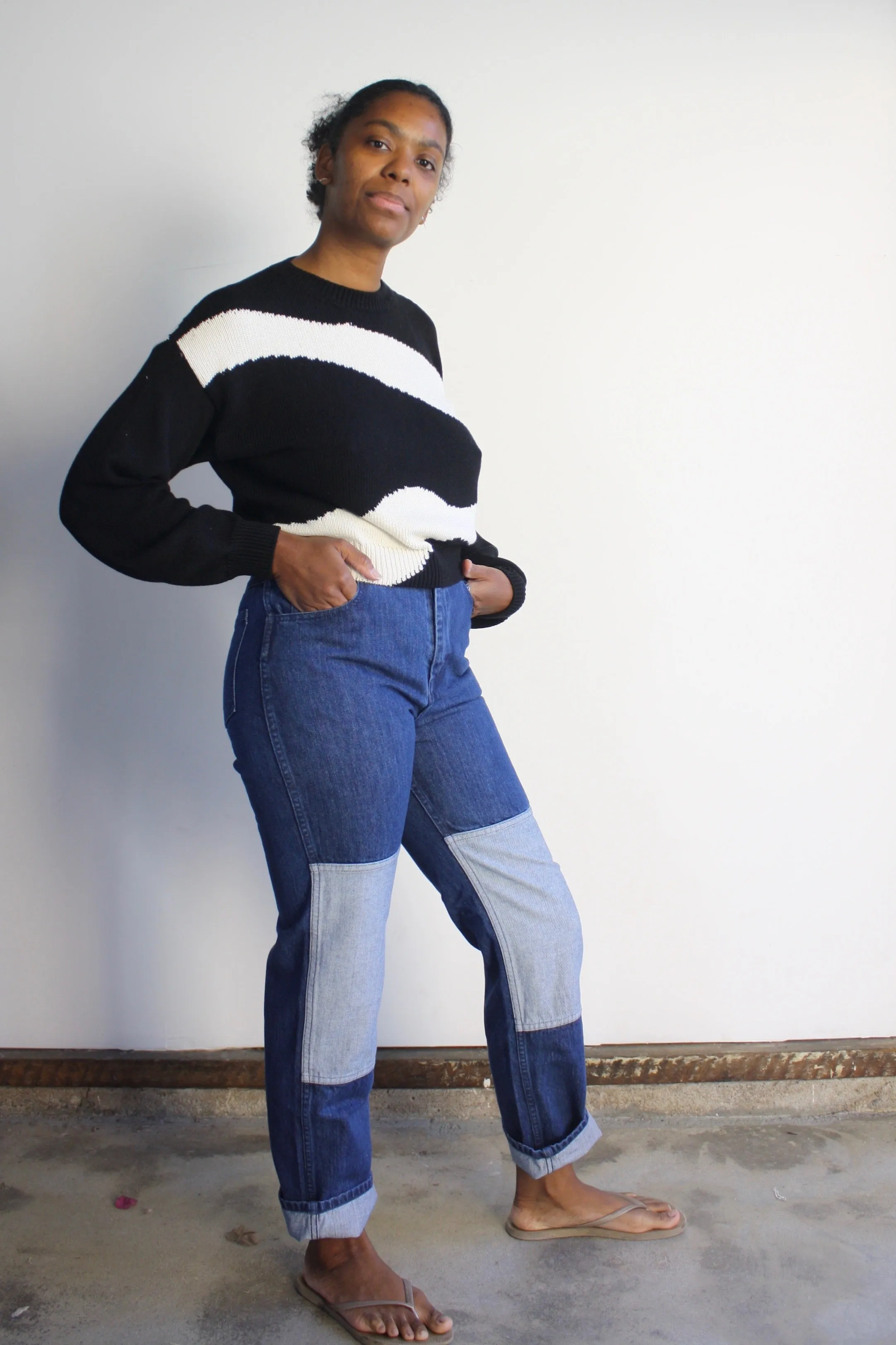 Two Tone Jeans