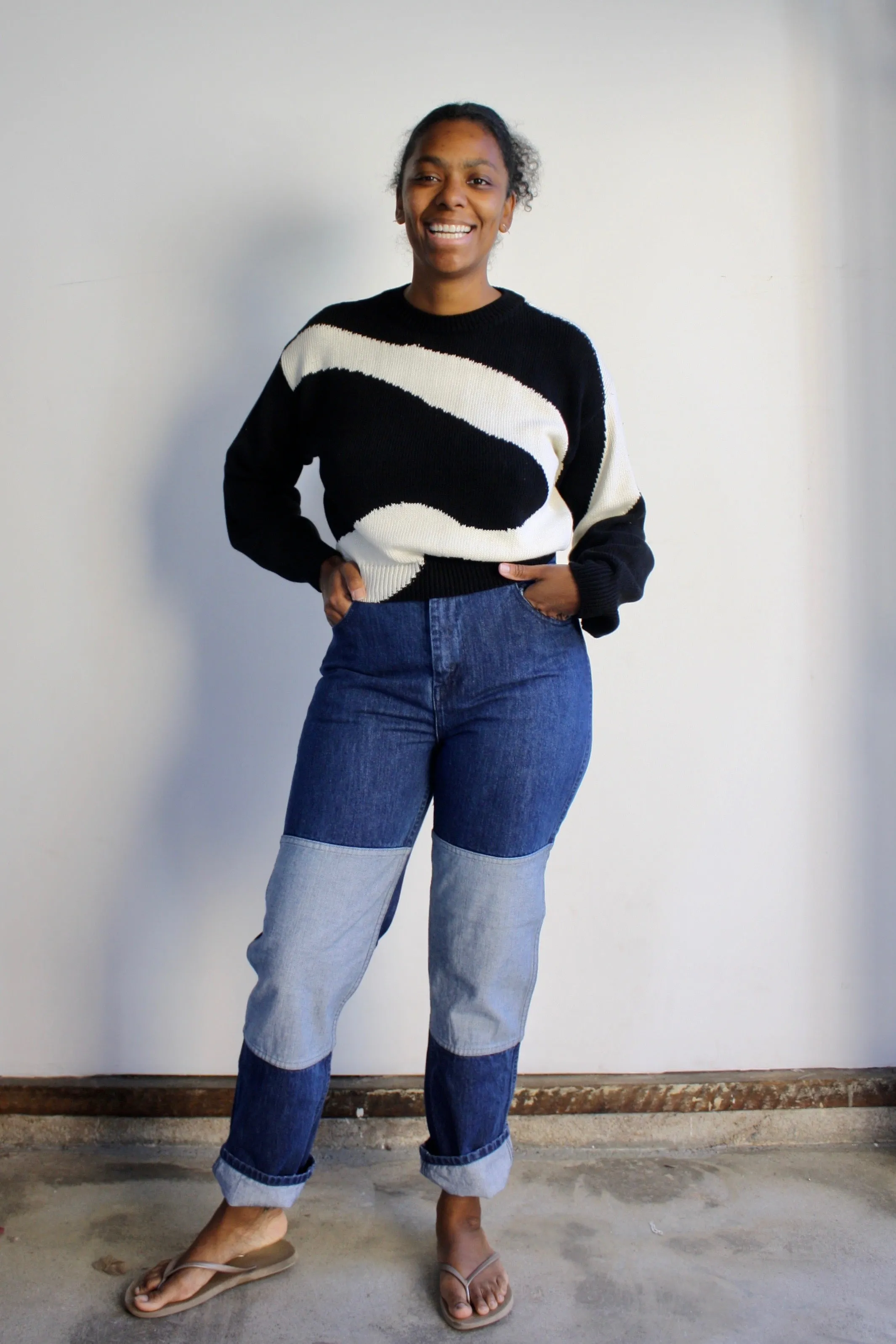 Two Tone Jeans