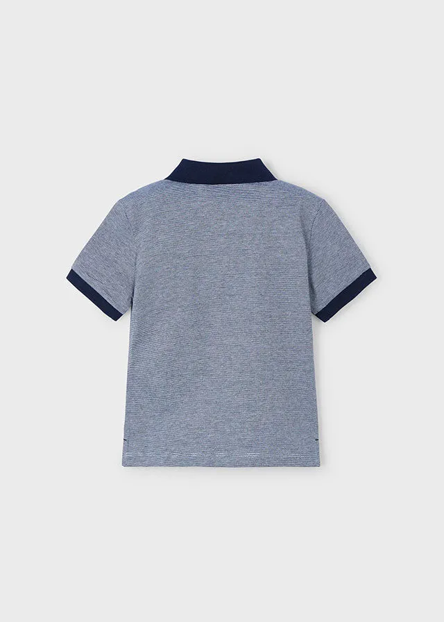Two-Tone Polo Shirt
