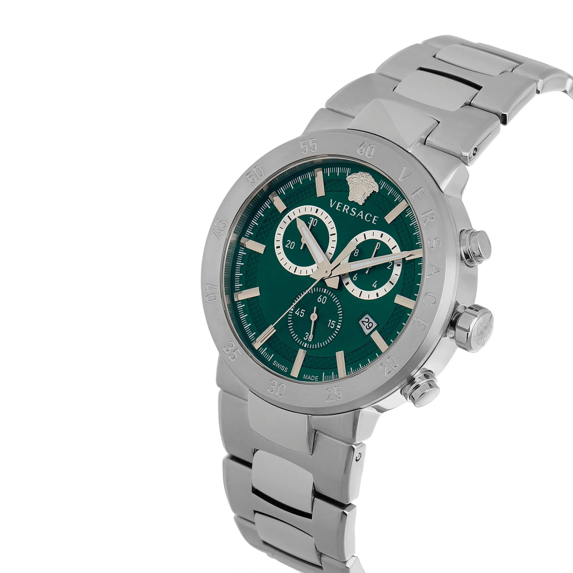 Versace Green Dial Analog Men Watch - VEPY01021
