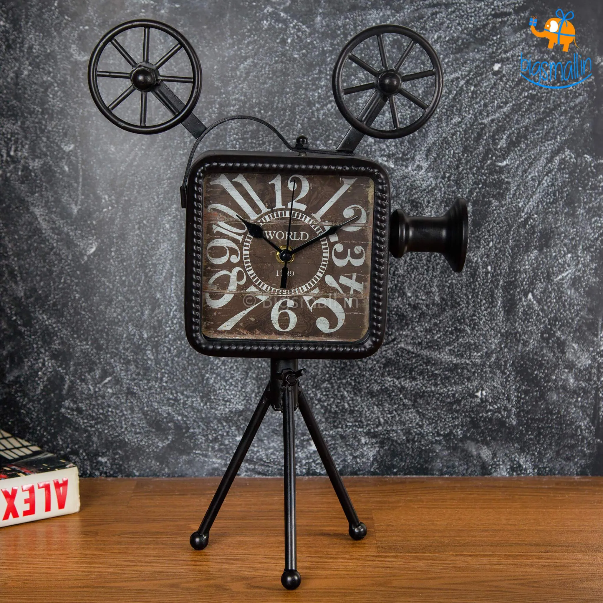 Vintage Video Camera Clock